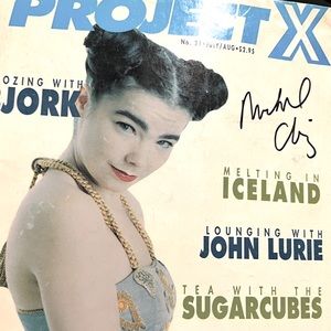 PROJECT X 21 MAGAZINE Michael Alig Signed Bjork-Sugarcubes- Super Rare